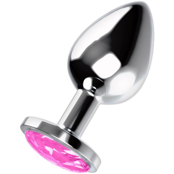 Ohmama - Plug Anal Con Cristal Rosa S