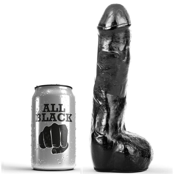 All Black - Pene Realístico Anal 20 Cm