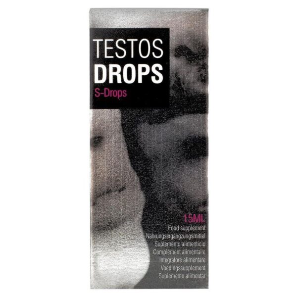 Cobeco - Testos Drops Bebida Afrodisiaca Para Hombre 15 Ml