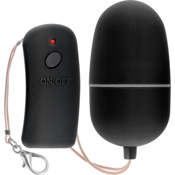 Online - Huevo Vibrador Con Mando Control Remoto Negro - Imagen 5