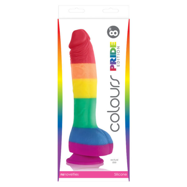 Pride - Dildo Bandera Lgbt 19 Cm - Imagen 2