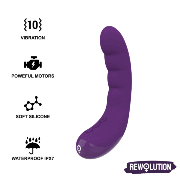 Rewolution - Rewocurvy Vibrador Flexible Recargable