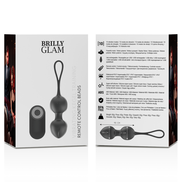 Brilly Glam - Vibrating Kegel Beads Control Remoto - Imagen 10