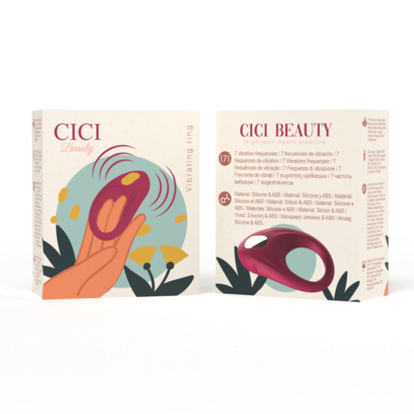 Cici Beauty - Premium Silicone Vibrating Ring - Imagen 9