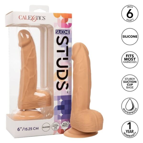 Calexotics - Silicone Studs 15.24 Cm Skin - Imagen 11