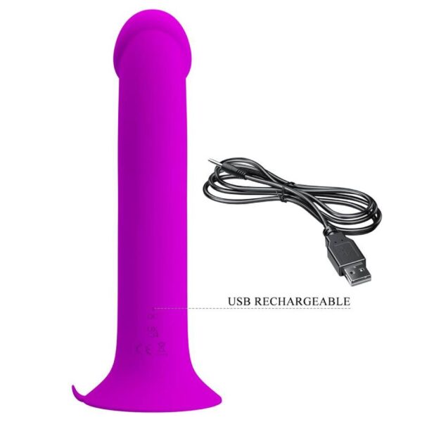 Pretty Love - Murray Vibrador Y Estimulador Punto G Morado - Imagen 11