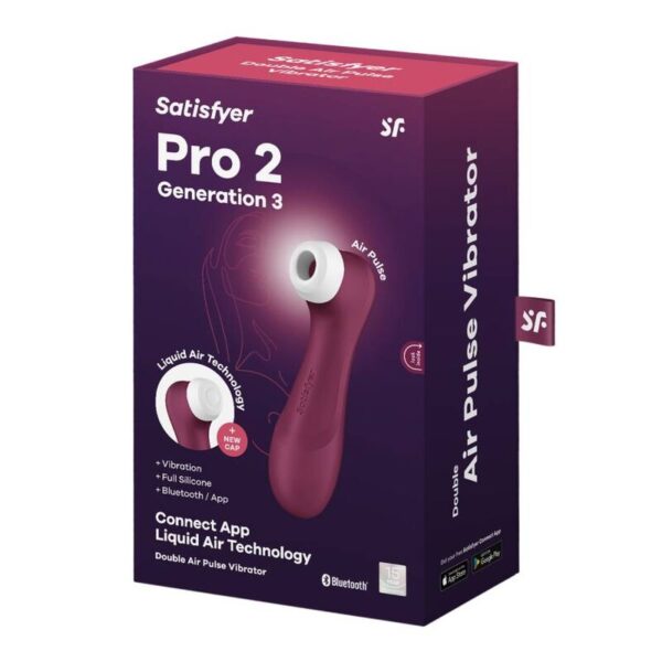 Satisfyer - Pro 2 Generación 3 Granate Bluetooth & App - Imagen 7