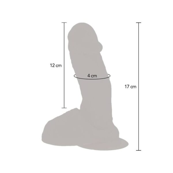 Get Real - Dildo Vibrador Silicona Natural - Imagen 5