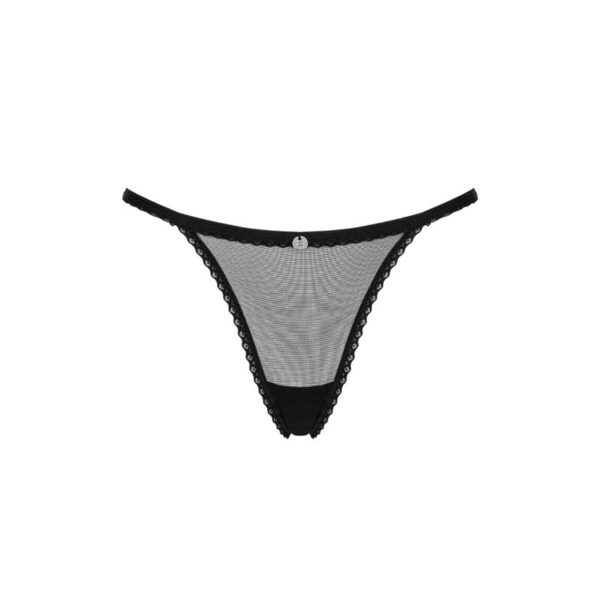 Obsessive - Celia Noir Tanga M/L - Imagen 5