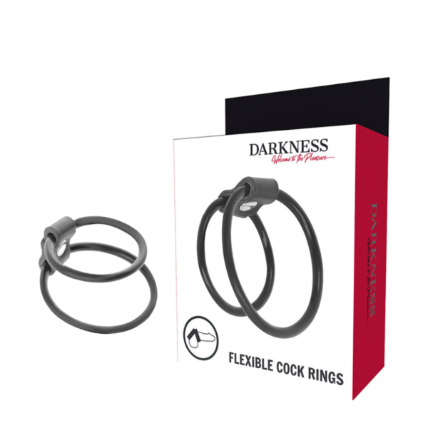 Darkness - Anillos Pene Duo Potenciadores.