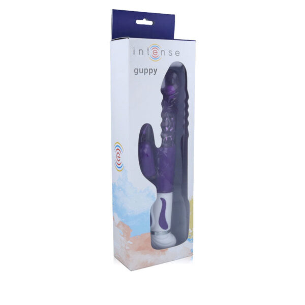 Intense - Guppy Vibrador Rotador Lila - Imagen 5