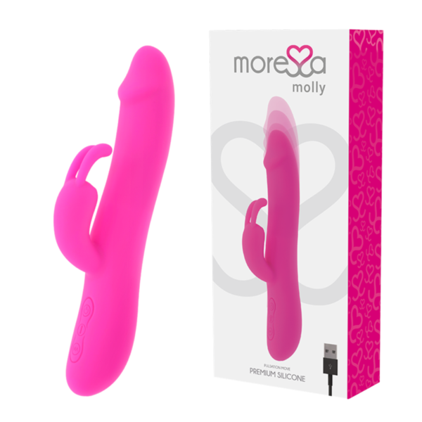 Moressa - Molly Impulsor Up&Down Y Potente Vibracion Premium Silicone Recargable