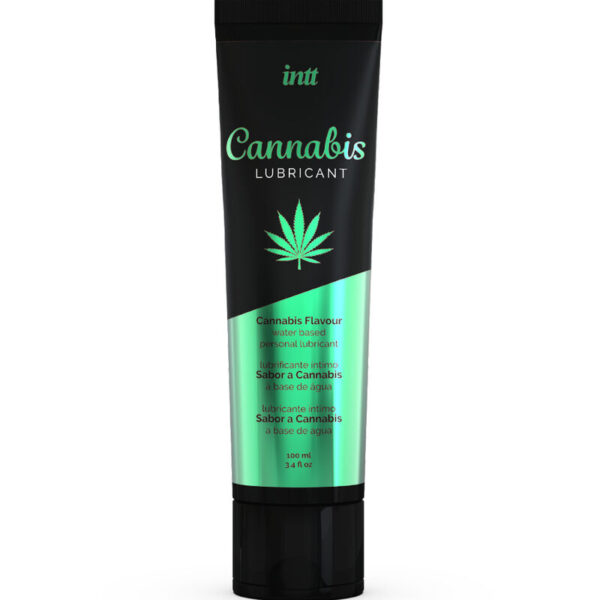 Intt Lubricants - Lubricante Intimo Base Agua Con Sabor A Cannabis