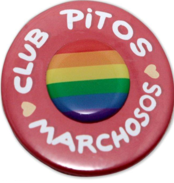 Pride - Chapa Orgullo Pitos Tiesos