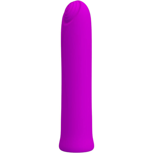 Pretty Love - Curtis Mini Vibrador Super Power 12 Vibraciones Silicona Violeta - Imagen 2