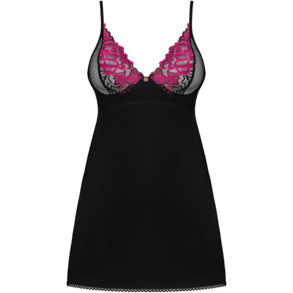 Obsessive - Rosenty Chemise & Tanga Xl/Xxl - Imagen 5