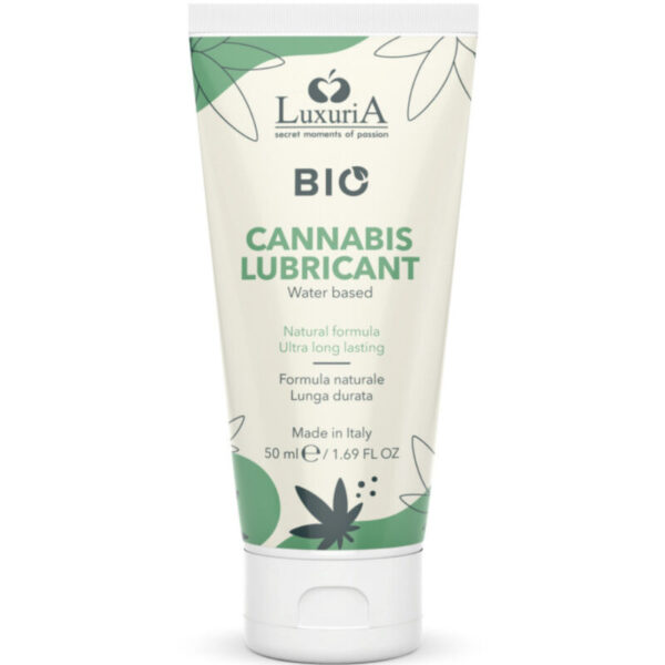 Intimateline - Luxuria  Bio Lubricante Cannabis Base Agua 50 Ml