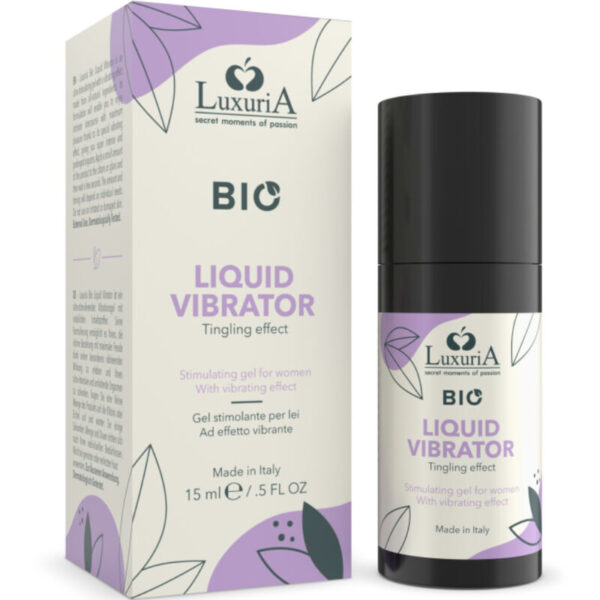 Intimateline Luxuria - Bio Gel Estimulante Para Ella Efecto Vibrador 15 Ml