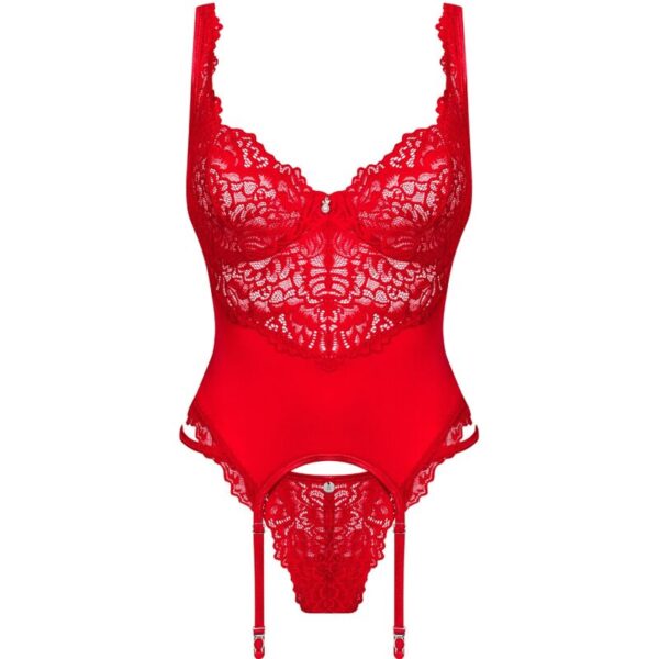 Obsessive - Amor Cherris Corset & Tanga  S/M - Imagen 5