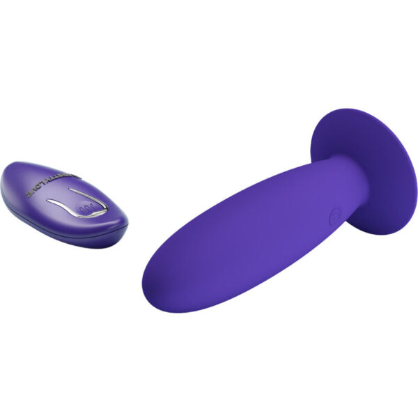 Pretty Love - Youth Plug Anal Vibrador Control Remoto Violeta - Imagen 2