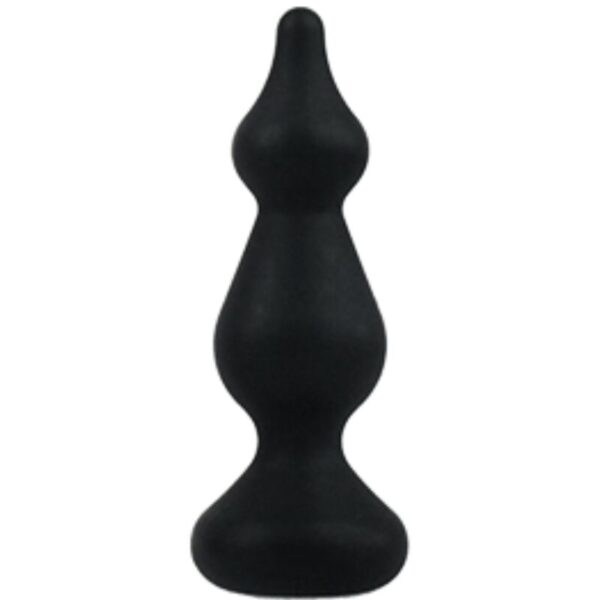 Adrien Lastic - Amuse Plug Anal Silicona Negro Talla S