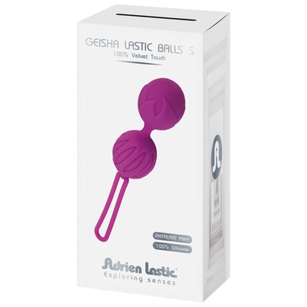 Adrien Lastic - Geisha Lastic Bolas Silicona Talla S Violeta - Imagen 2