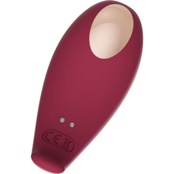 Adrien Succionador Clitoris Huevo Vibrador Rojo App - Imagen 4