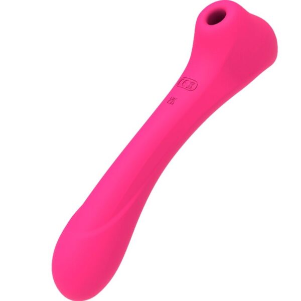 Alive - Quiver Succionador & Vibrador Fucsia - Imagen 4