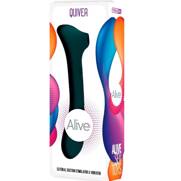 Alive Succionador Vibrador Verde - Imagen 7