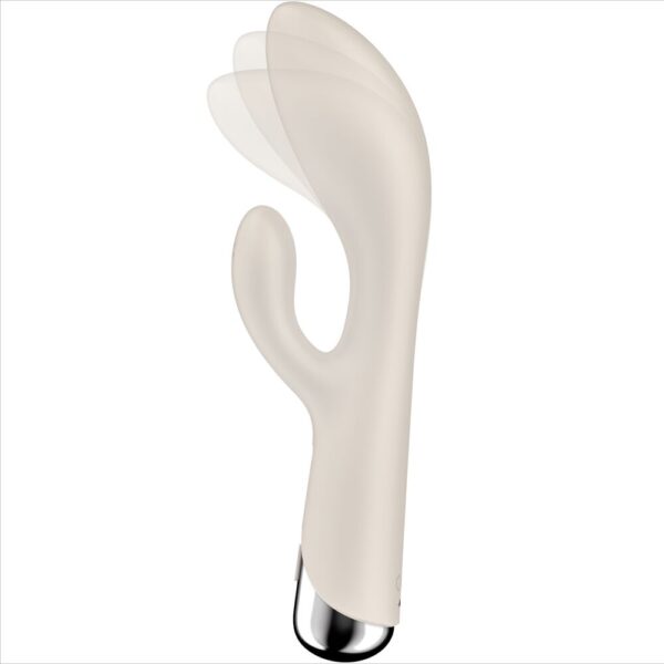 Satisfyer - Spinning Rabbit 1 Estimulacion Clitoris Y Punto G Beige - Imagen 5