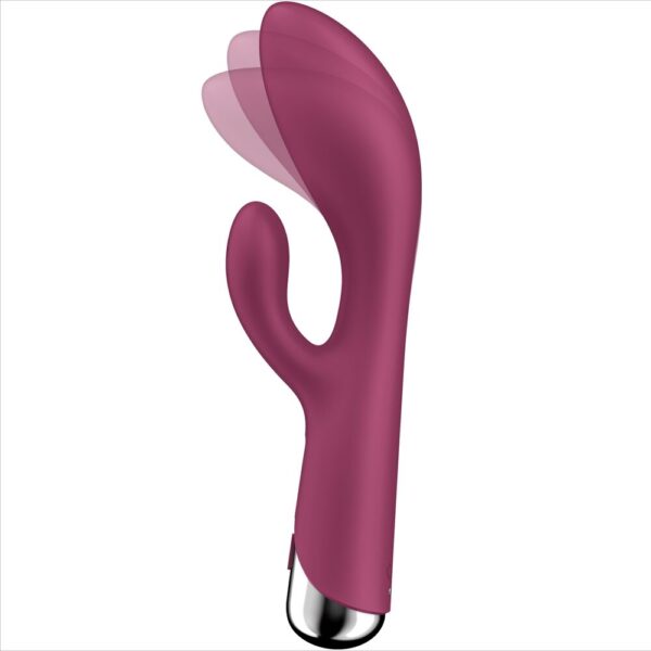 Satisfyer - Spinning Rabbit 1 Estimulacion Clitoris Y Punto G Rojo - Imagen 5