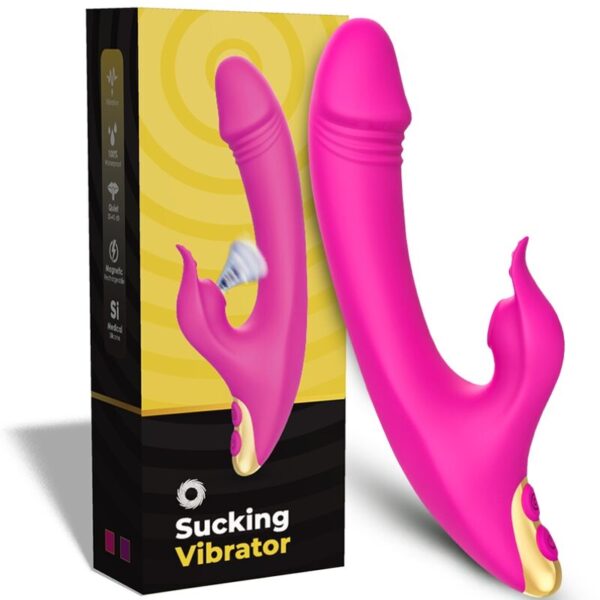 Armony - Amant Succionador Clitoris & Punto G Fucsia - Imagen 4