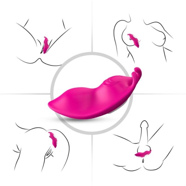 Armony - Honeybee Panties Vibrador Punto G Fucsia - App Gratuita - Imagen 2