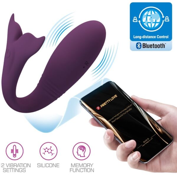 Pretty Love - Jayleen Vibrador App Control Remoto Lila - Imagen 9