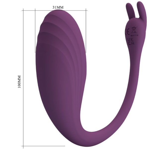 Pretty Love - Catalina Vibrador App Control Remoto Lila - Imagen 6