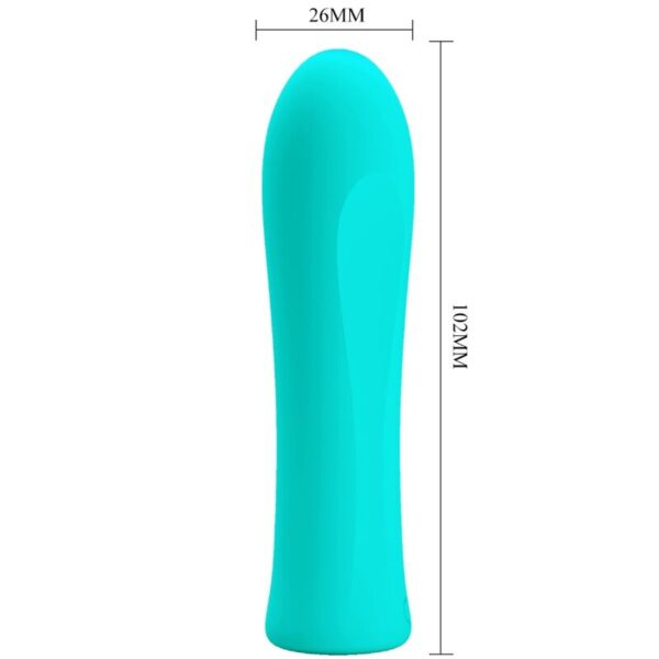 Pretty Love - Alfreda Vibrador Super Power Verde Agua - Imagen 5