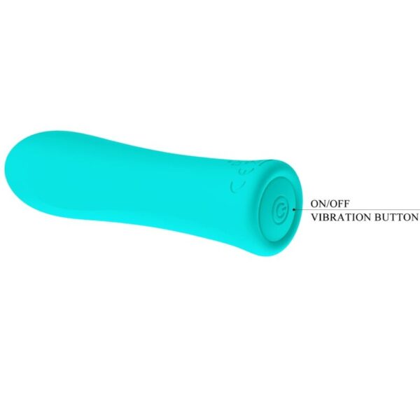 Pretty Love - Alfreda Vibrador Super Power Verde Agua - Imagen 6