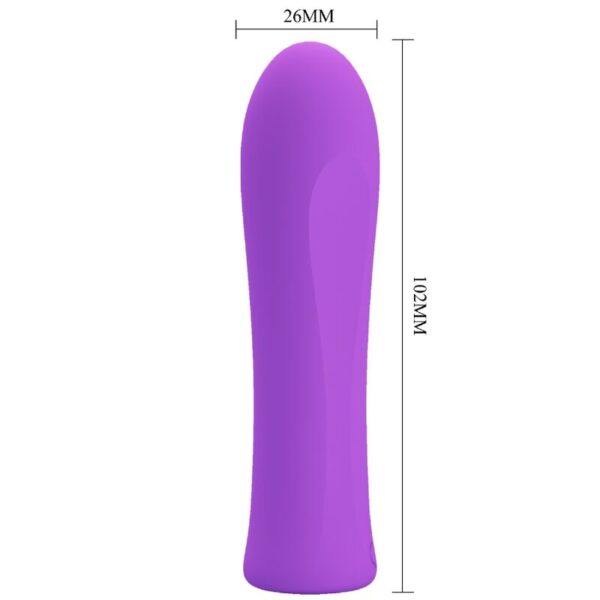 Pretty Love - Alfreda Vibrador Super Power Morado - Imagen 5