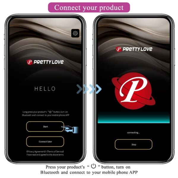 Pretty Love - Nymph Huevo Vibrador Controlado Por App Lila - Imagen 12