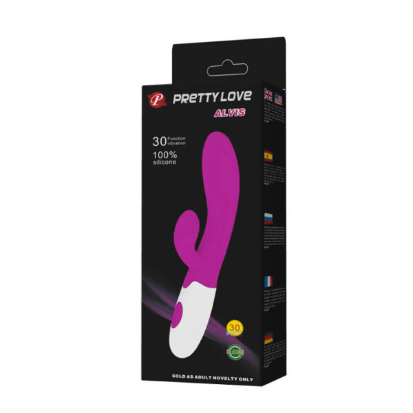 Pretty Love - Flirtation Vibrador Con Estimulador Clitoris Alvis - Imagen 9