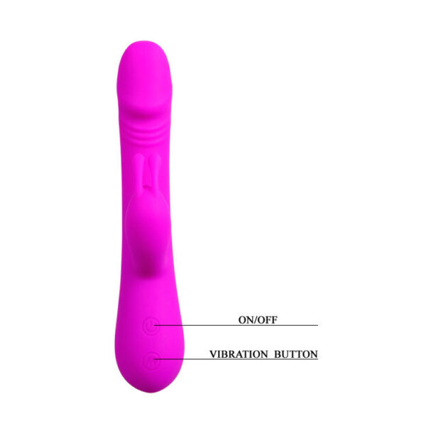 Pretty Love - Flirtation Vibrador Con Rabbit Clement - Imagen 6