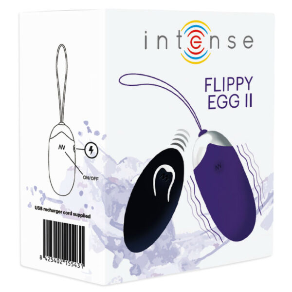 Intense - Flippy Ii Huevo Recargable Remoto Lila - Imagen 5