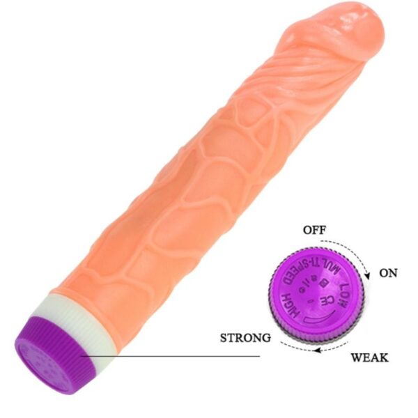 Baile - Waves Of Pleasure Realistic Vibrating 22.5 Cm - Imagen 4