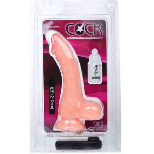 Baile - Cock Dildo Realistico Con Vibracion 21.6 Cm - Imagen 4