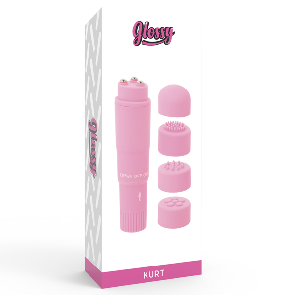 Glossy - Pocket  Kurt Masajeador Rosa - Imagen 4