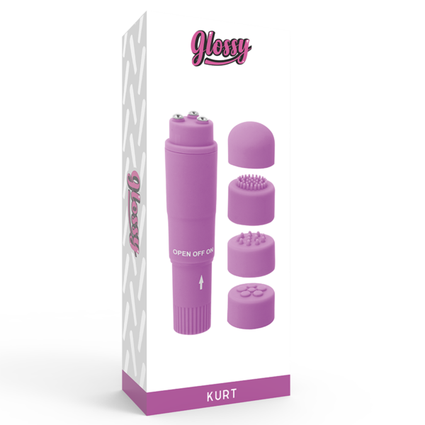 Glossy - Pocket  Kurt Masajeador Lila - Imagen 4