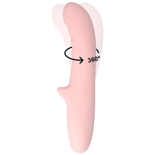 Mia - Pisa Vibrador Rotador Rosa - Imagen 4