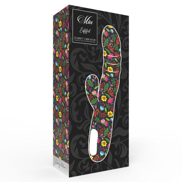 Mia - Eiffel Vibrador Rotador Azul Turquesa - Imagen 7