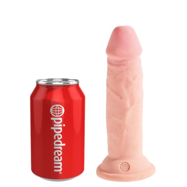 King Cock - Dildo Triple Densidad 15 Cm - Imagen 2