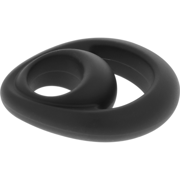 Powering - Super Flexible Y Resistente Anillo Pene Y Testiculos  Pr14  Negro - Imagen 7